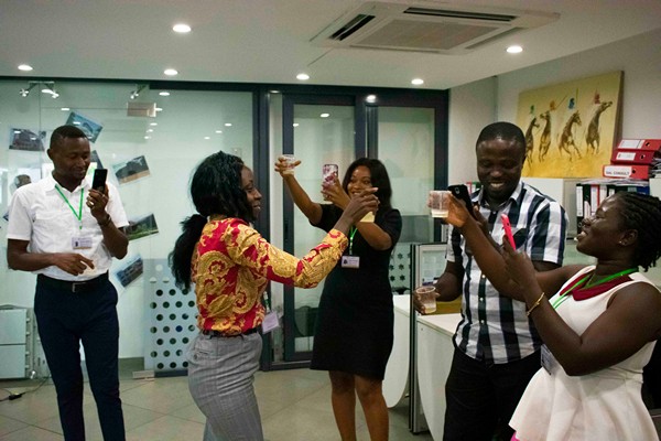 Celebrating the Sales Team